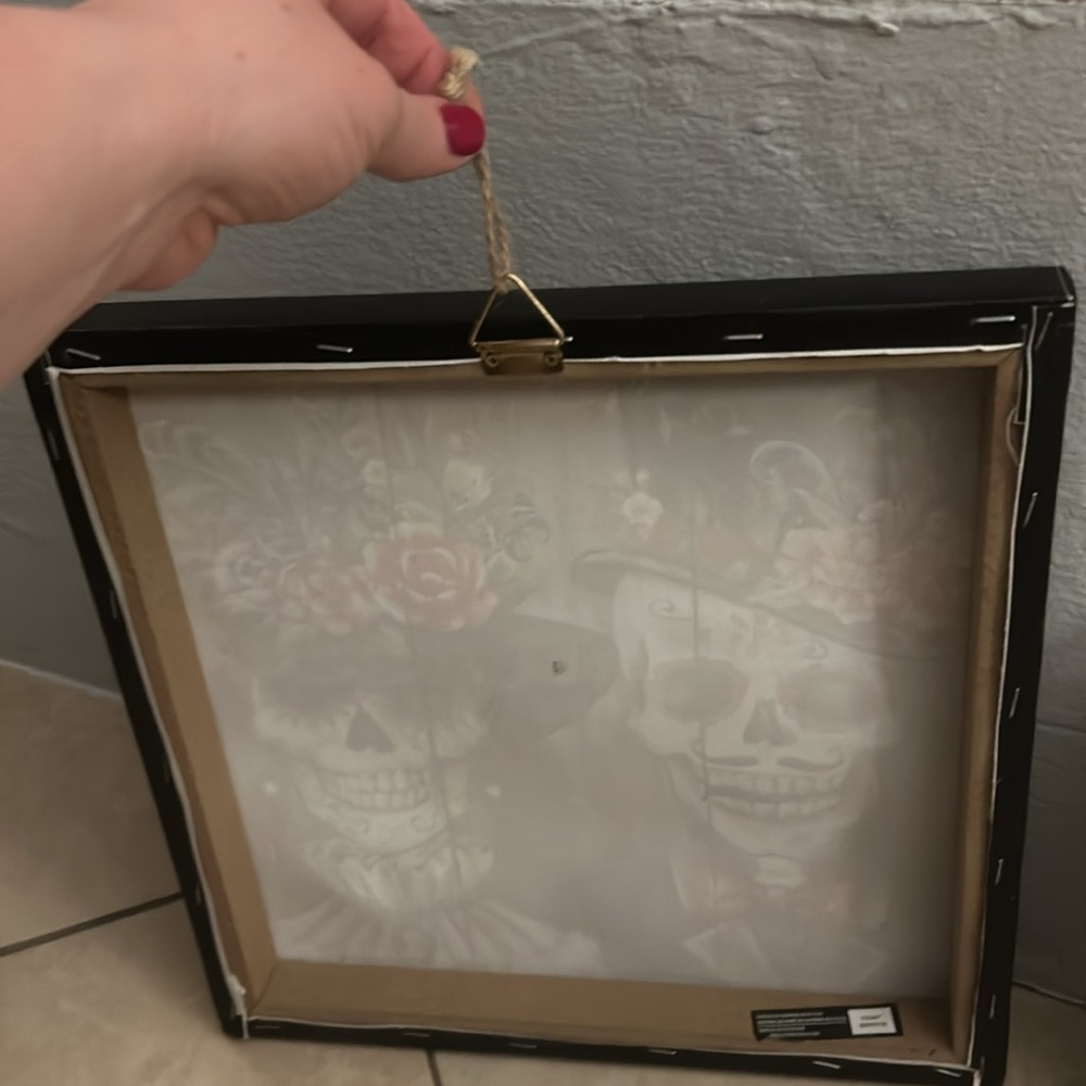 Pair of skeleton decor Day of the Dead and/or Halloween - Picture 4 of 4